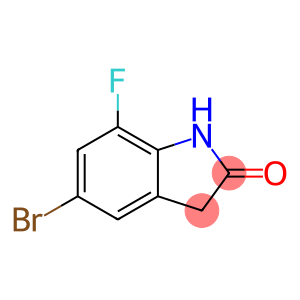 5-Bromo-7-fluoroindoline-2-one