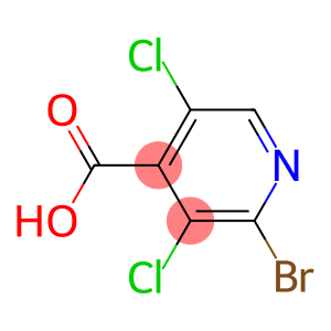 2-broMo-3,5-dichloropyridine-4-carboxylic