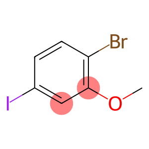 1-Bromo-4-iodo-2-methoxybenzene