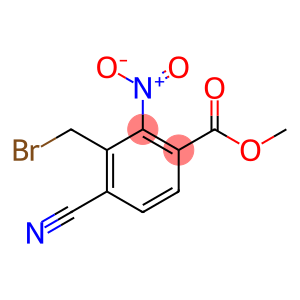 3-(Bromomethyl)-4-cyano-2-nitroBenzoic  acid  methyl  ester