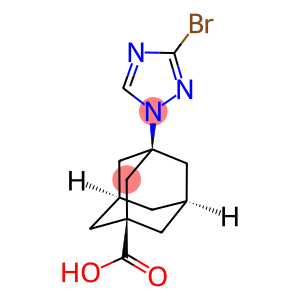 3-(3-BROMO-[1,2,4]TRIAZOL-1-YL)-ADAMANTANE-1-CARBOXYLIC ACID
