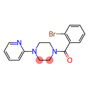 1-(2-bromobenzoyl)-4-pyridin-2-ylpiperazine