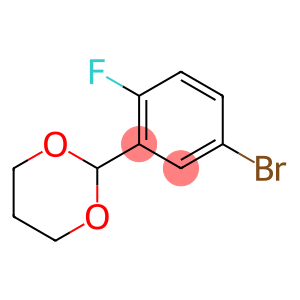 1-BROMO-3-(1,3-DIOXAN-2-YL)-4-FLUOROBENZENE