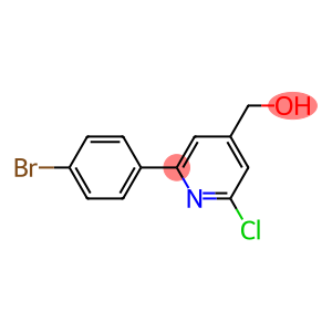 (2-(4-BROMOPHENYL)-6-CHLOROPYRIDIN-4-YL)METHANOL