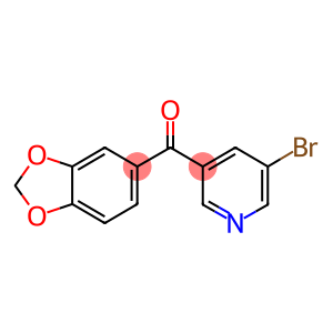 3-BROMO-5-[3,4-(METHYLENEDIOXY)BENZOYL]PYRIDINE