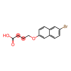 4-[(6-bromo-2-naphthyl)oxy]butanoic acid