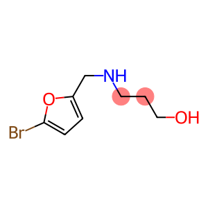 3-{[(5-bromofuran-2-yl)methyl]amino}propan-1-ol