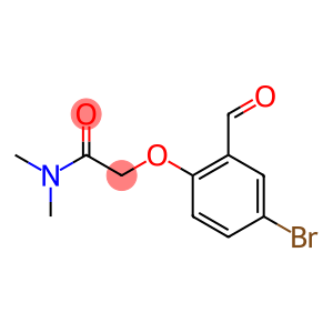 2-(4-bromo-2-formylphenoxy)-N,N-dimethylacetamide