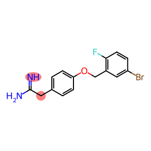 2-{4-[(5-bromo-2-fluorobenzyl)oxy]phenyl}ethanimidamide