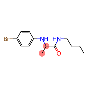 2-[(4-bromophenyl)amino]-N-butylpropanamide