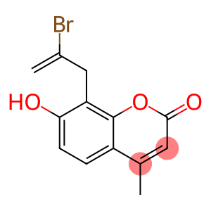 8-(2-BROMOALLYL)-7-HYDROXY-4-METHYL-2H-CHROMEN-2-ONE, TECH