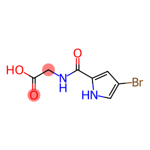 {[(4-bromo-1H-pyrrol-2-yl)carbonyl]amino}acetic acid