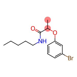 2-(3-bromophenoxy)-N-pentylpropanamide