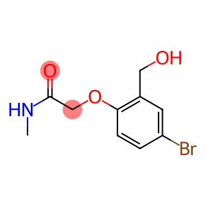 2-[4-bromo-2-(hydroxymethyl)phenoxy]-N-methylacetamide