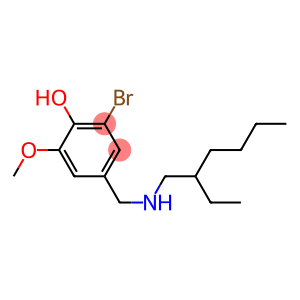 2-bromo-4-{[(2-ethylhexyl)amino]methyl}-6-methoxyphenol