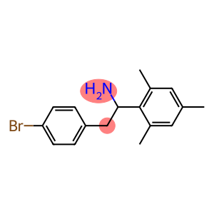 2-(4-bromophenyl)-1-(2,4,6-trimethylphenyl)ethan-1-amine