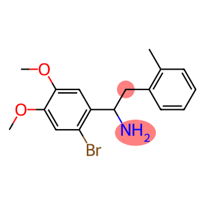 1-(2-bromo-4,5-dimethoxyphenyl)-2-(2-methylphenyl)ethan-1-amine