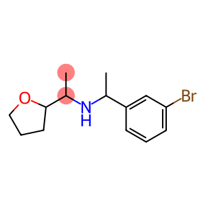 [1-(3-bromophenyl)ethyl][1-(oxolan-2-yl)ethyl]amine