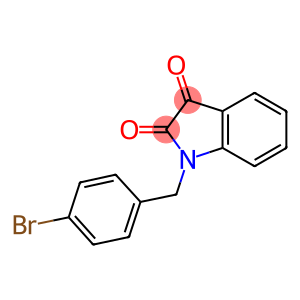 1-[(4-bromophenyl)methyl]-2,3-dihydro-1H-indole-2,3-dione