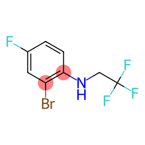 2-bromo-4-fluoro-N-(2,2,2-trifluoroethyl)aniline