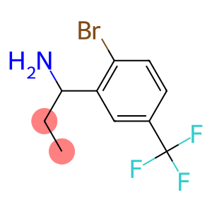 1-[2-bromo-5-(trifluoromethyl)phenyl]propan-1-amine