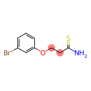 3-(3-bromophenoxy)propanethioamide