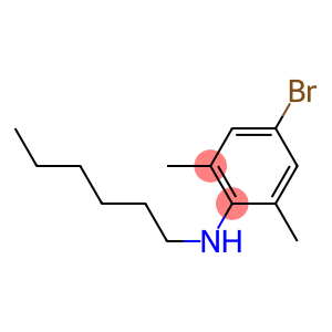 4-bromo-N-hexyl-2,6-dimethylaniline