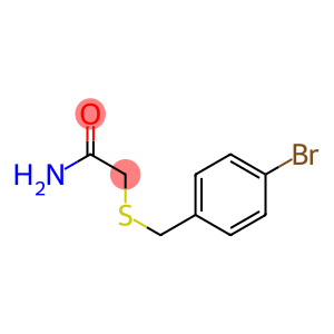 2-[(4-bromobenzyl)sulfanyl]acetamide