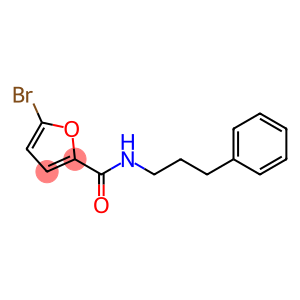 5-bromo-N-(3-phenylpropyl)-2-furamide