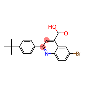 6-bromo-2-(4-tert-butylphenyl)-4-quinolinecarboxylic acid