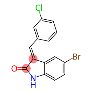 5-bromo-3-(3-chlorobenzylidene)-1,3-dihydro-2H-indol-2-one