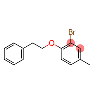 2-bromo-4-methyl-1-(2-phenylethoxy)benzene