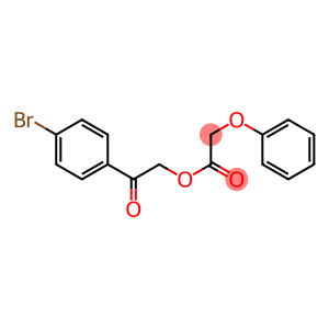 2-(4-bromophenyl)-2-oxoethyl phenoxyacetate