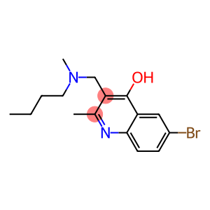 6-bromo-3-{[butyl(methyl)amino]methyl}-2-methyl-4-quinolinol