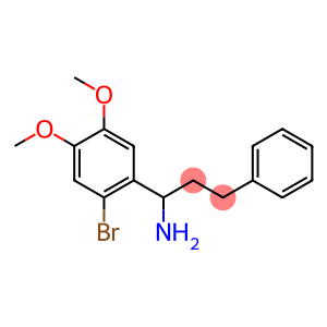 1-(2-bromo-4,5-dimethoxyphenyl)-3-phenylpropan-1-amine