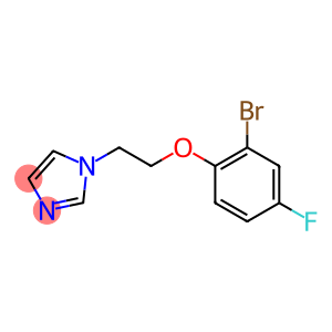 1-[2-(2-bromo-4-fluorophenoxy)ethyl]-1H-imidazole