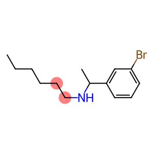 [1-(3-bromophenyl)ethyl](hexyl)amine