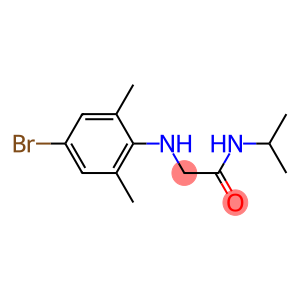 2-[(4-bromo-2,6-dimethylphenyl)amino]-N-(propan-2-yl)acetamide