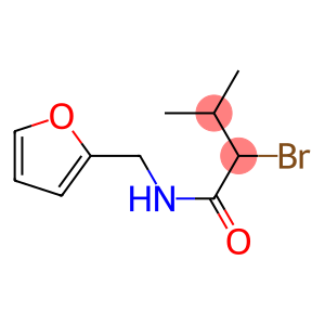 2-bromo-N-(2-furylmethyl)-3-methylbutanamide