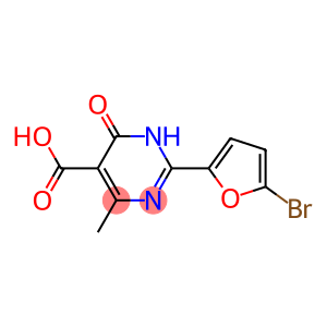 2-(5-bromo-2-furyl)-4-methyl-6-oxo-1,6-dihydropyrimidine-5-carboxylic acid