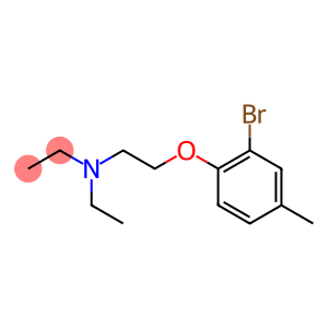 [2-(2-bromo-4-methylphenoxy)ethyl]diethylamine