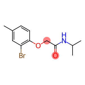 2-(2-bromo-4-methylphenoxy)-N-(propan-2-yl)acetamide