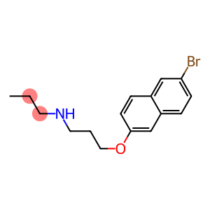 {3-[(6-bromonaphthalen-2-yl)oxy]propyl}(propyl)amine