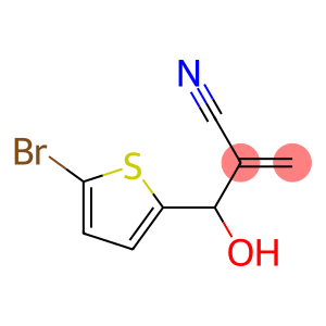 2-[(5-bromothiophen-2-yl)(hydroxy)methyl]prop-2-enenitrile