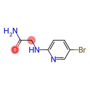 2-[(5-bromopyridin-2-yl)amino]acetamide