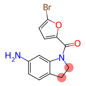 1-[(5-bromofuran-2-yl)carbonyl]-2,3-dihydro-1H-indol-6-amine