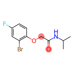 2-(2-bromo-4-fluorophenoxy)-N-isopropylacetamide