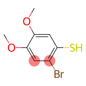 2-bromo-4,5-dimethoxybenzene-1-thiol