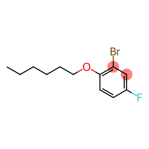 2-bromo-4-fluoro-1-(hexyloxy)benzene