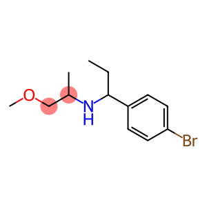 [1-(4-bromophenyl)propyl](1-methoxypropan-2-yl)amine